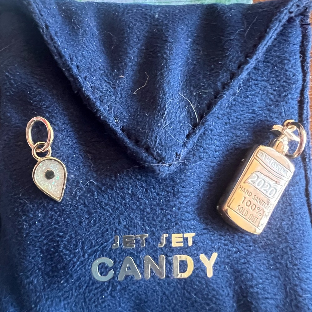 Jet Set Candy Set of 2 Charms